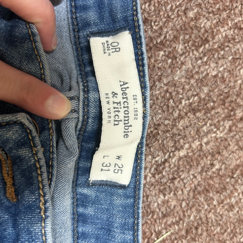 Abercrombie & Fitch Light Blue Denim
